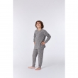 Jongens-Heren pyjama, grijs wasbeer print