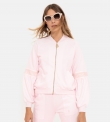 Dames Korte Jas, pastelroze