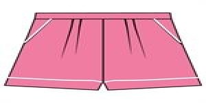 Dames Shorts, roze