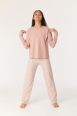 Meisjes-Dames Pyjama, oudroze