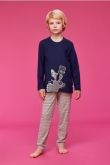 Unisex Pyjama, donkerblauw