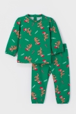 meisjes baby pyjama, in soepel, rekbaar katoen