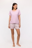 Meisjes-Dames Pyjama, boomerang print