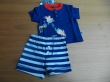  pyjama met knoopjes, shortje, blue ribbon