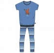 Meisjes pyjama, porcelein blauw 