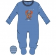 Unisex romper, porcelein blauw 