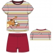 Unisex pyjama, S stripe meerkat gestreept...
