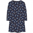 Slaapkleed, donkerblauw dodo all-over print 