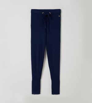 Dames broek, donkerblauw